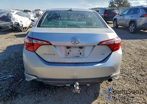 2015 Toyota Corolla L z USA, uszkodzony, nr VIN 5YFBURHE8FP193871